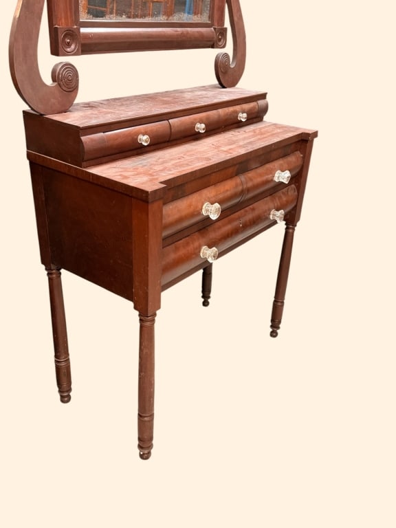 Classical Mahogany Dressing Table - 4