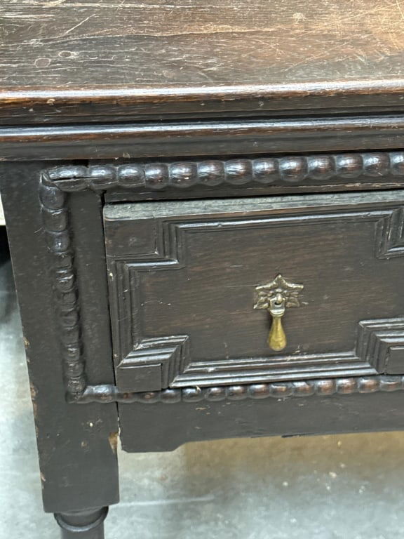 2 Drawer Jacobean Server - 6