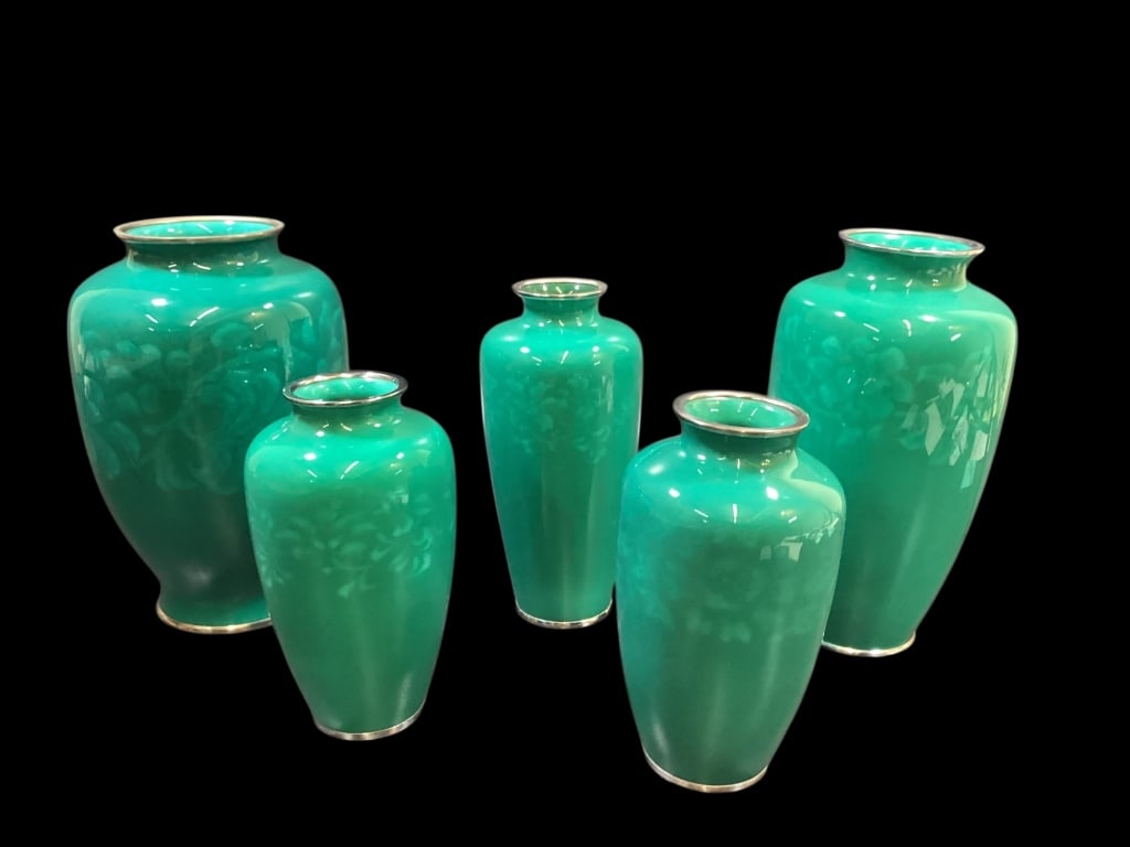 Collection of Japanese Cloisonn (1 of 6)