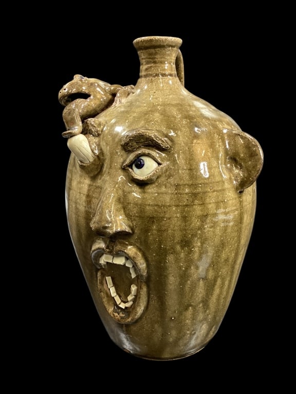 Frog Eye Surprise Face Jug (1 of 5)