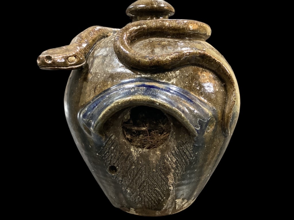 AV Smith Folk Pottery Birdhouse (1 of 6)