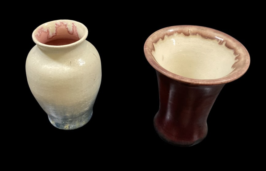 Two Pieces Early Pisgah Forest Pottery (1 of 9)