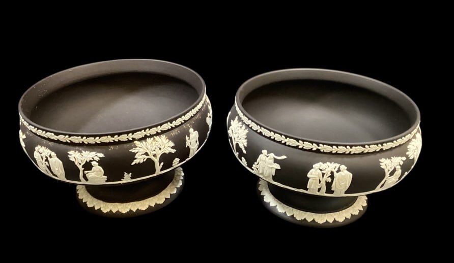 Wedgwood Basalt Decorative Bowls (1 of 4)