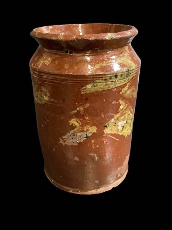Early Redware Storage Jar (1 of 4)