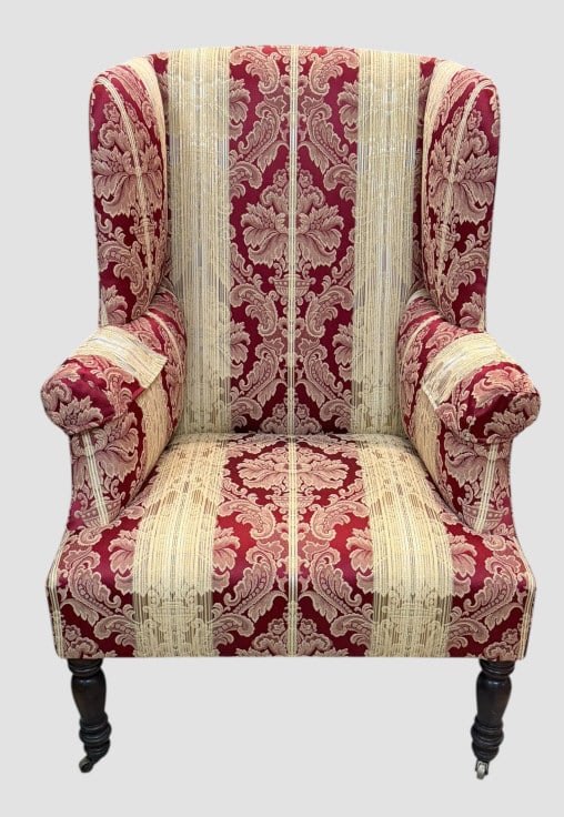 Sheraton Style Wing Chair (1 of 6)