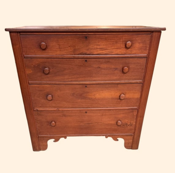 NC Walnut Chest (1 of 4)