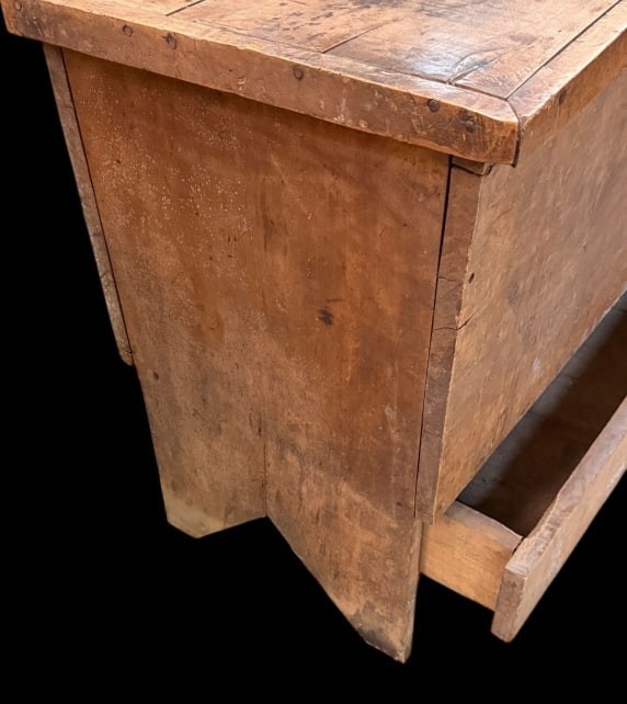 Primitive Maple Mule Chest - 4