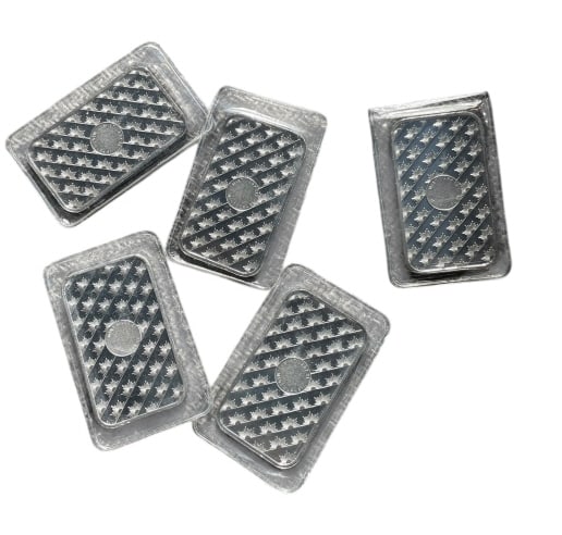 Five (5) Sunshine Minting Silver Bars - 2