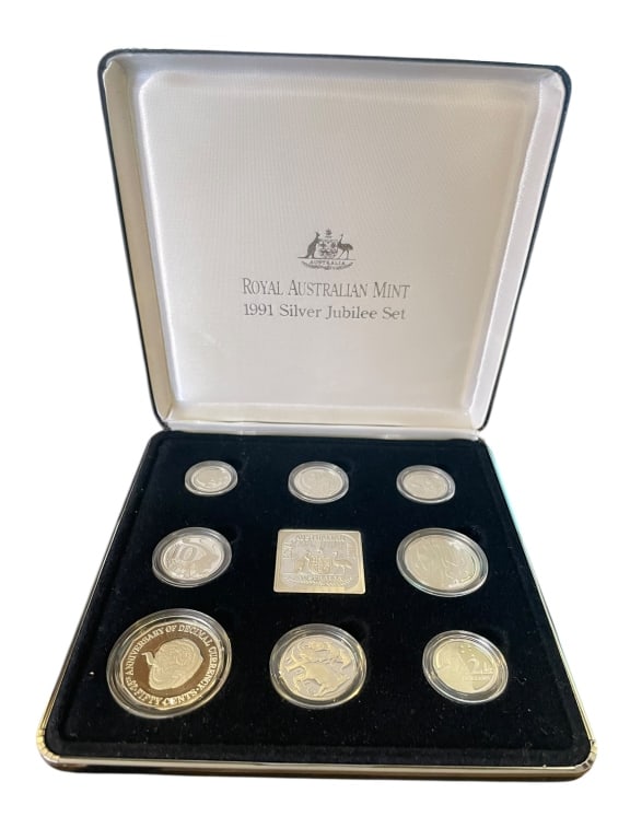 Royal Australian Mint Silver Jubilee Proof Coins (1 of 7)
