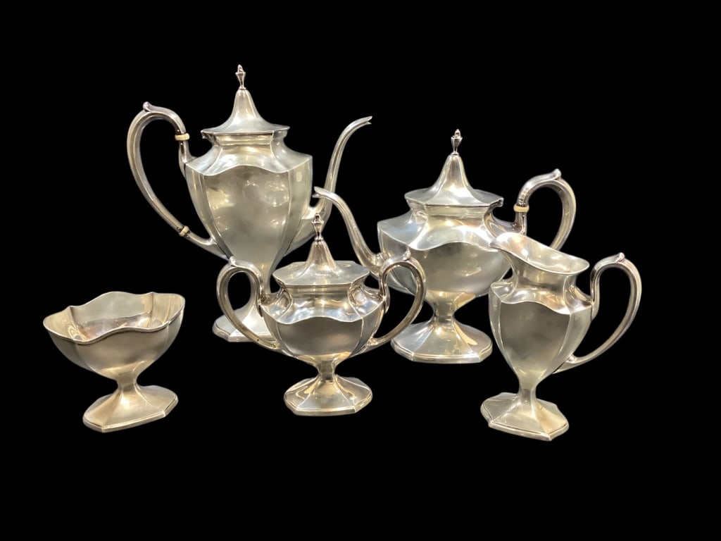 Sterling Silver Tea Service (1 of 6)
