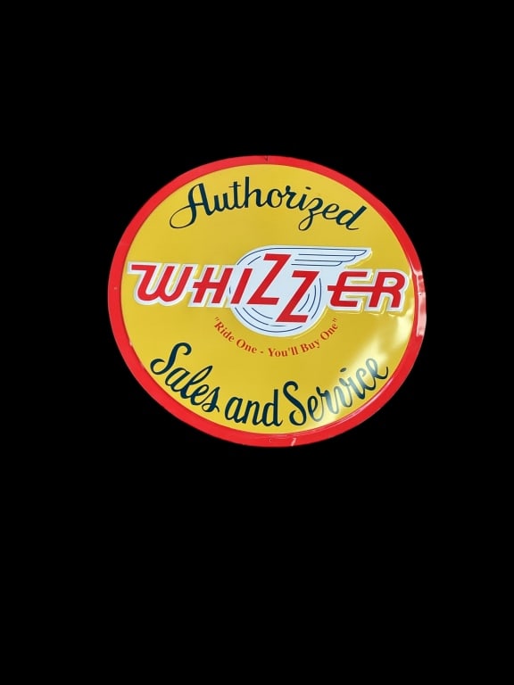 Whizzer Sales and Service Sign (1 of 3)