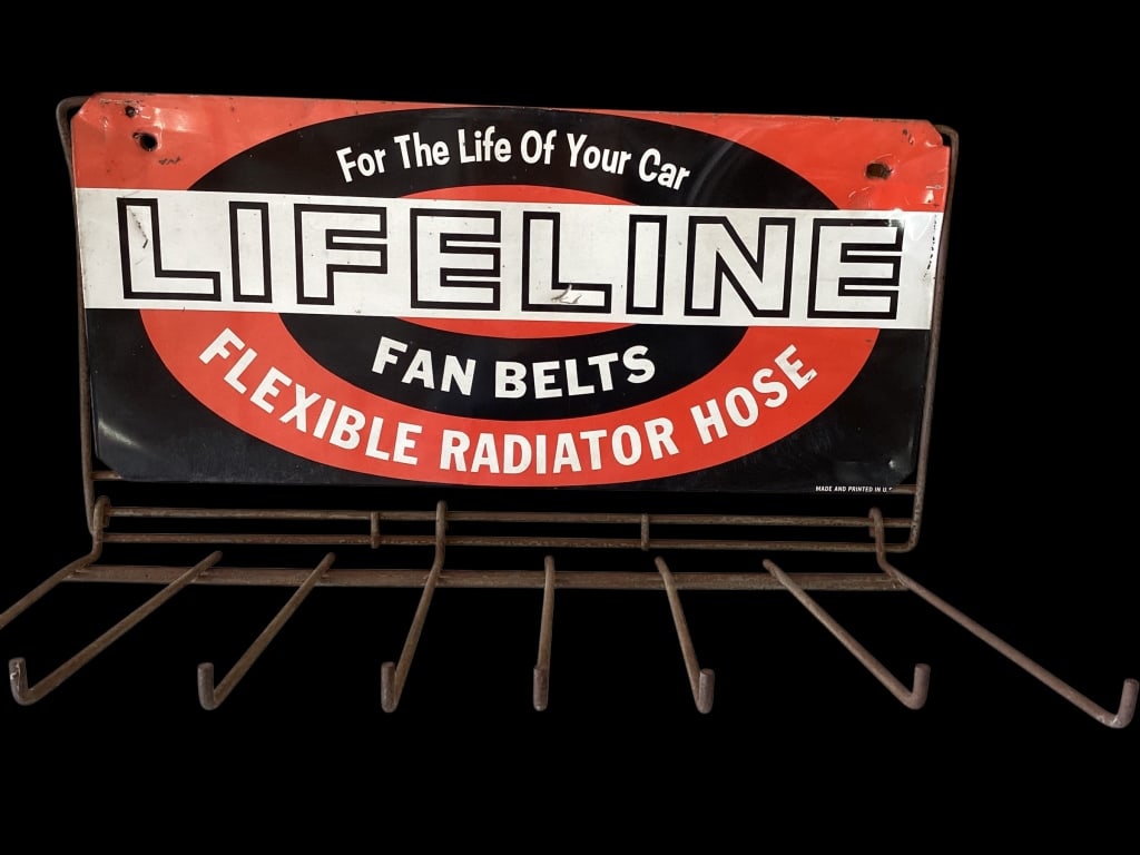 Lifeline Fan Belt Display Rack (1 of 3)