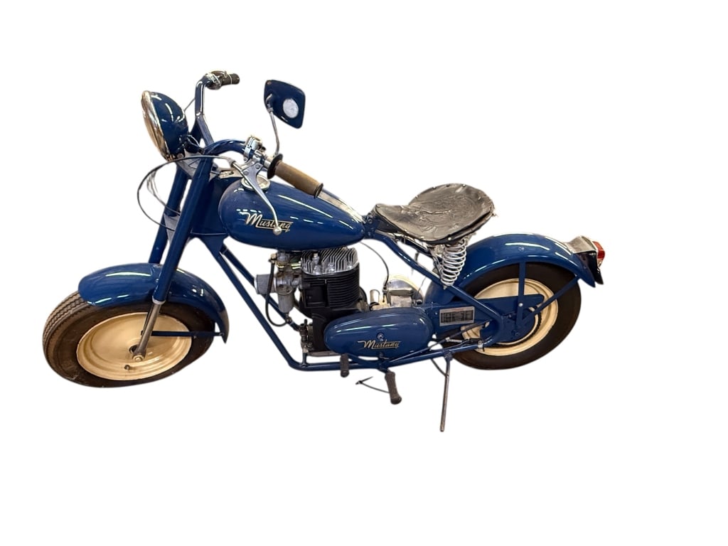Restored 1952 Mustang Motorcycle (1 of 6)