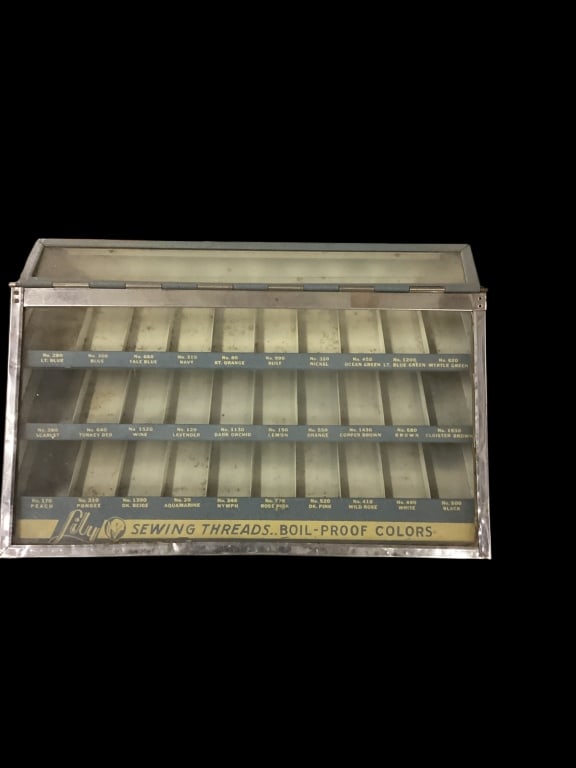 Two Lily Thread Display Spool Racks - 2