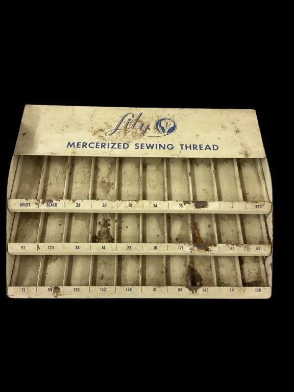 Two Lily Thread Display Spool Racks - 3