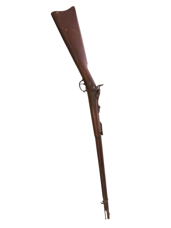 U S Springfield Model 1864: Engrave Eagle and US Springfield on the lock, full walnut stock, ram rod,