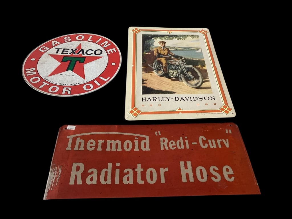 Three Advertising Signs (1 of 4)