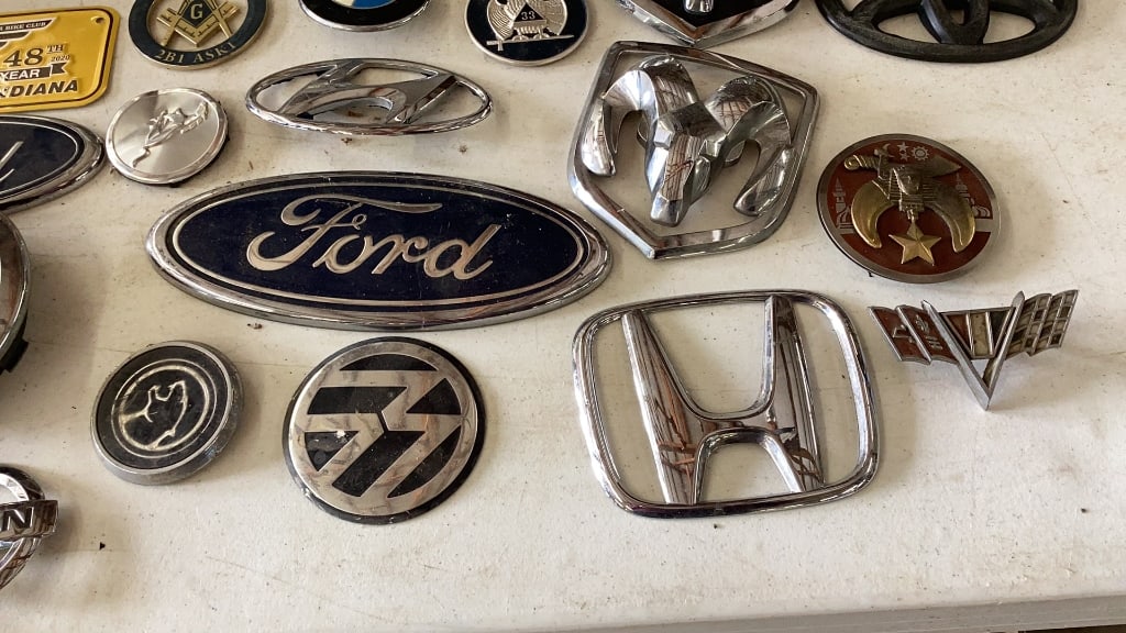 Collected Group Automobile Emblems - 3