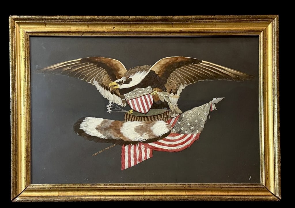 Patriotic American Eagle Feather Picture (1 of 6)