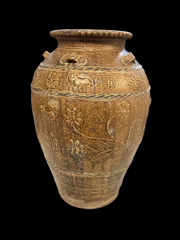 Vintage Martaban Vase (1 of 5)