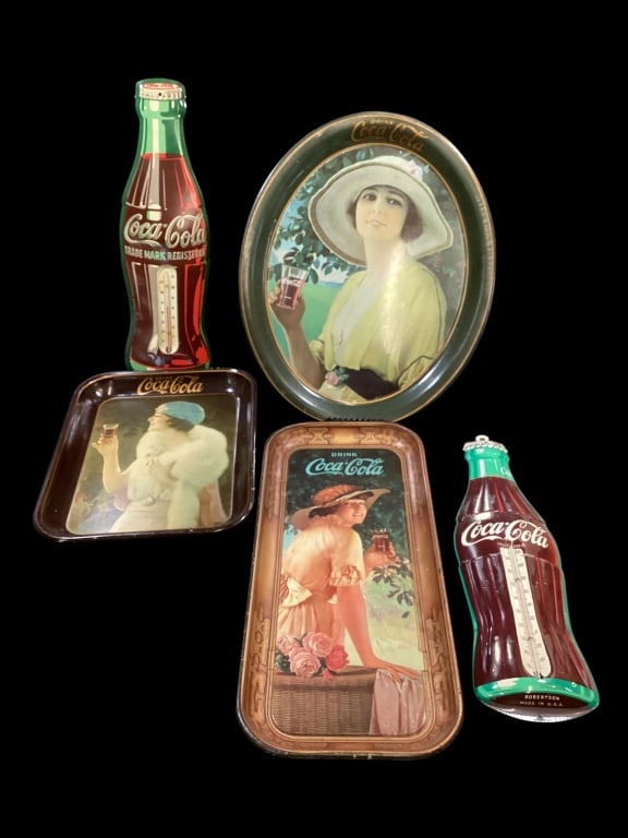 Five Pieces Coca Cola Advertising (1 of 6)