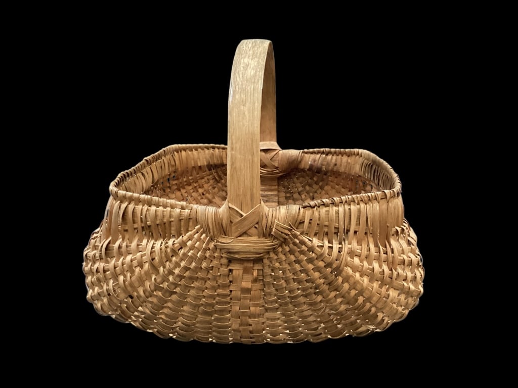 Woven Split Oak Market Basket (1 of 5)