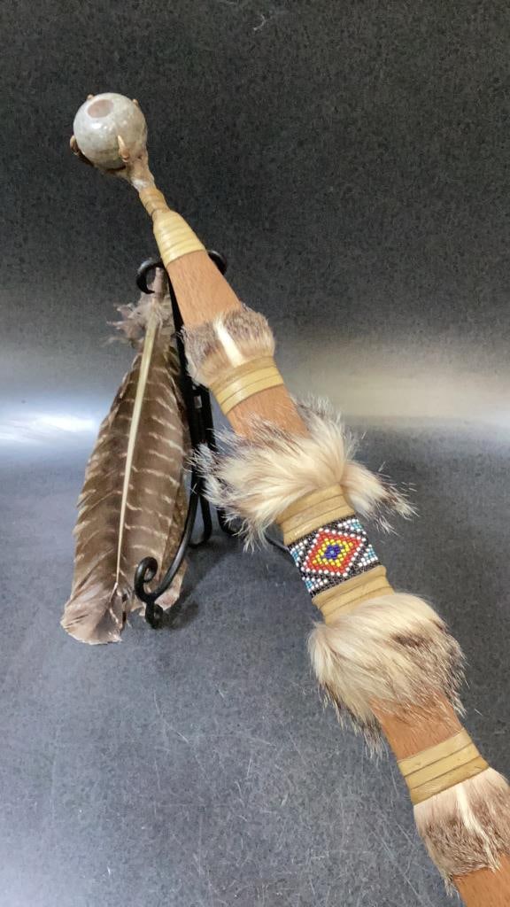Native American Peace Pipe - 2