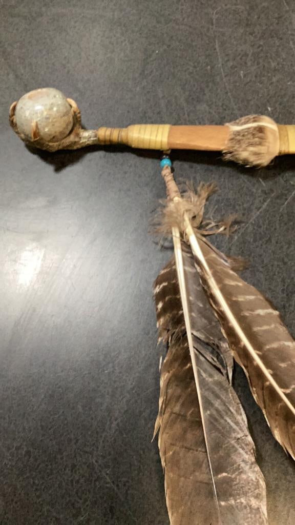 Native American Peace Pipe - 3