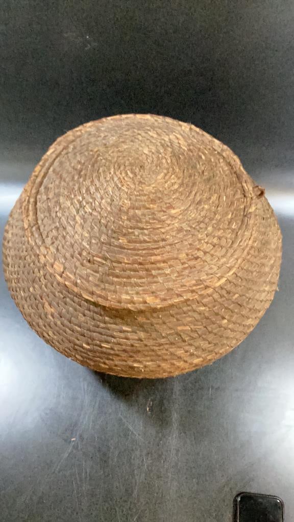 Coilwork Straw Basket - 5