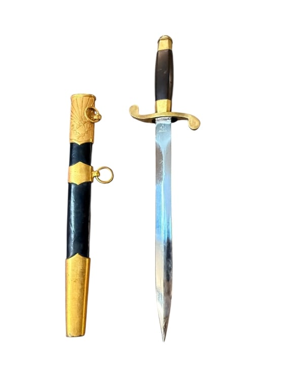Soviet Russian ZIK Military Dress Dagger: Soviet Russian military dress dagger (dirks), likely issued to officers in the mid-20th century. daggers bear the distinctive "ZIK" (???) maker's mark on the ricasso, identifying them as