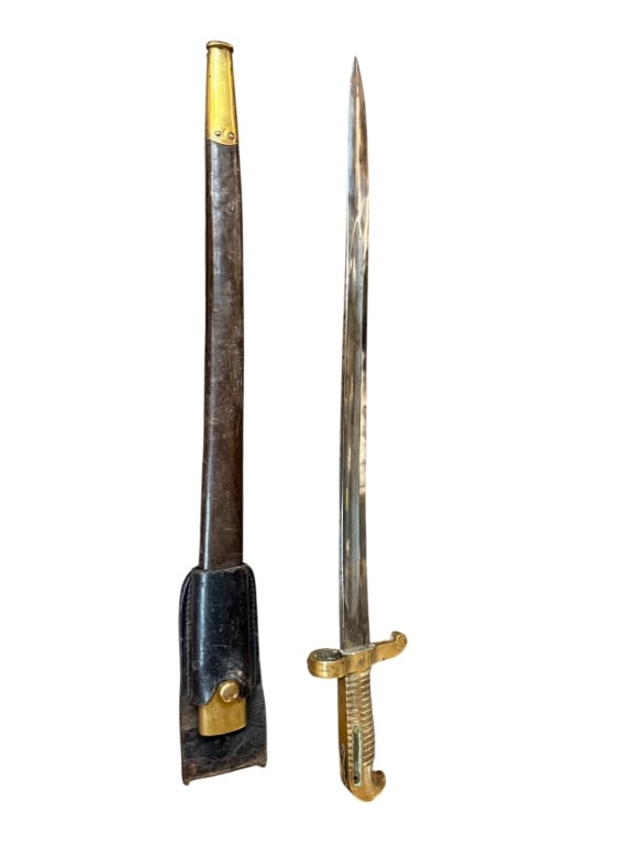 French Model 1866 Chassepot Yataghan Bayonet (1 of 3)