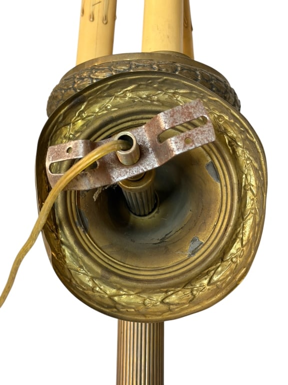 Pair Brass Wall Sconces - 5