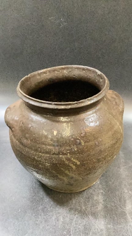 Edgefield Stoneware Jar - 6