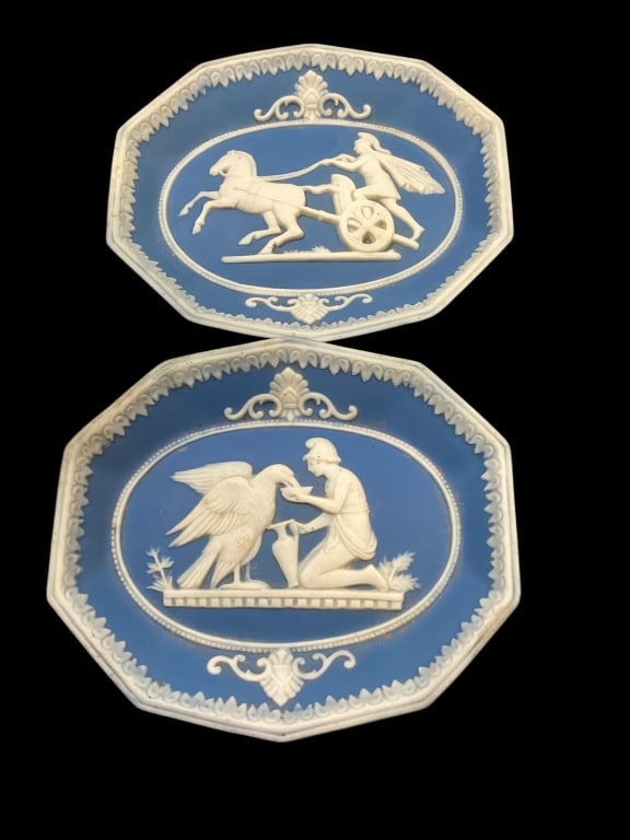 Six Porcelain Jasperware Articles - 5