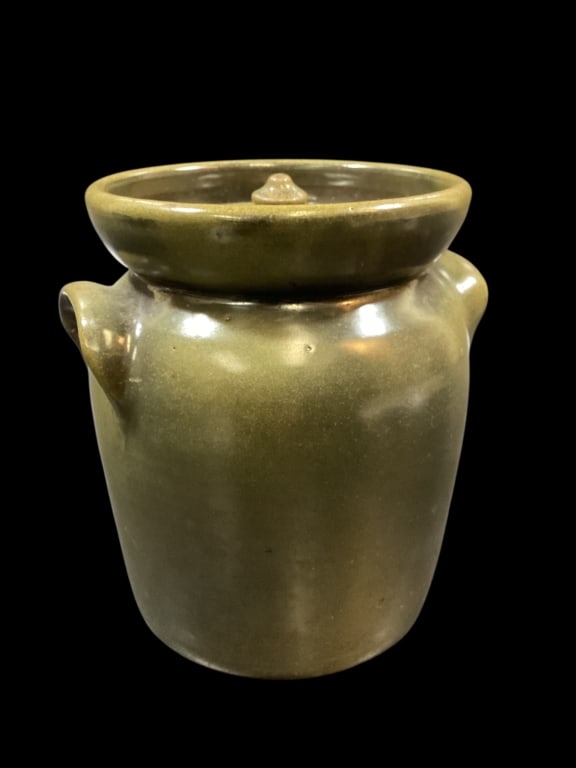 Ben Owen Stoneware Canister (1 of 4)