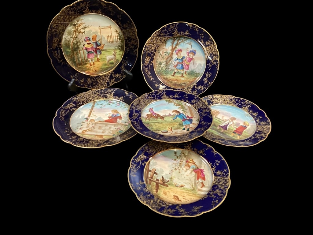Sevres Porcelain Plates (1 of 7)