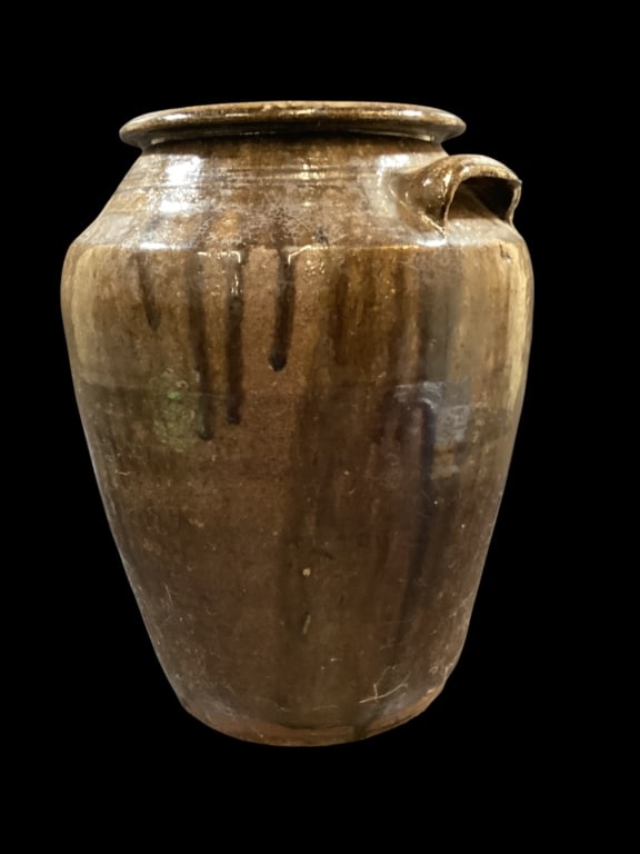 Edgefield Stoneware Storage Jar (1 of 6)