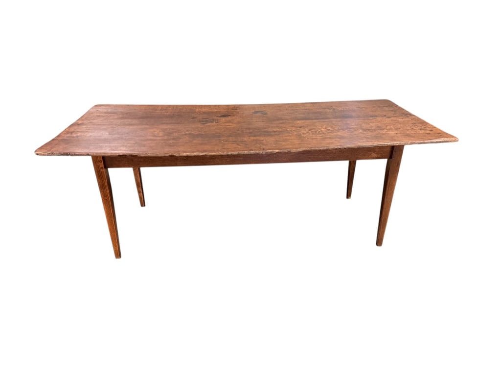 2 Board Top Oak Farm Table (1 of 3)