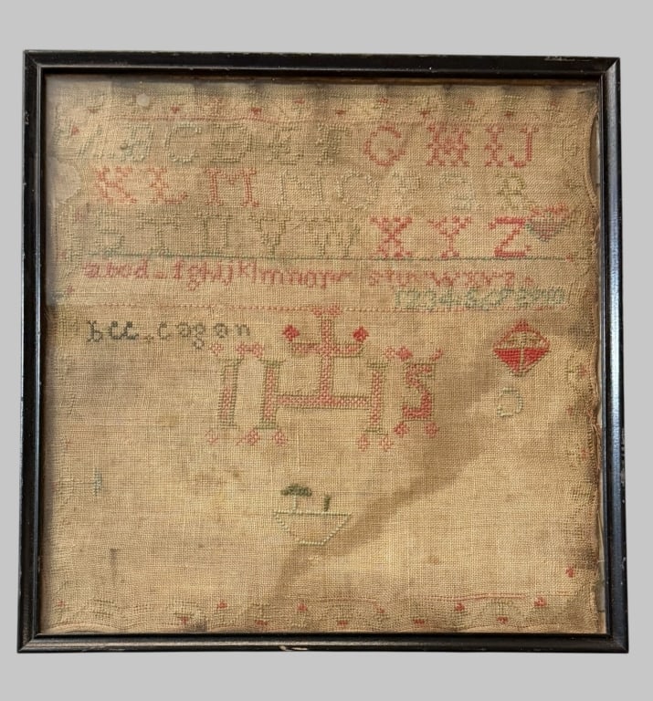 Two Framed Samplers - 2