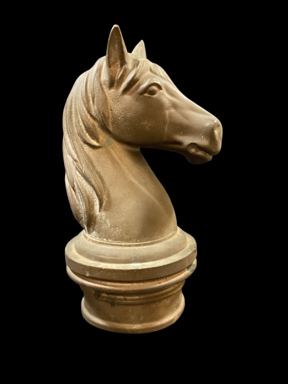Brass Hitching Post Topper - 2