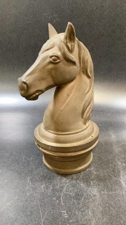 Brass Hitching Post Topper - 3