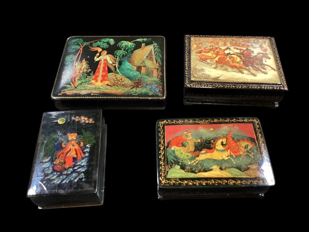 Russian Trinket Boxes (1 of 6)