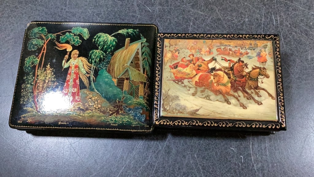 Russian Trinket Boxes - 4