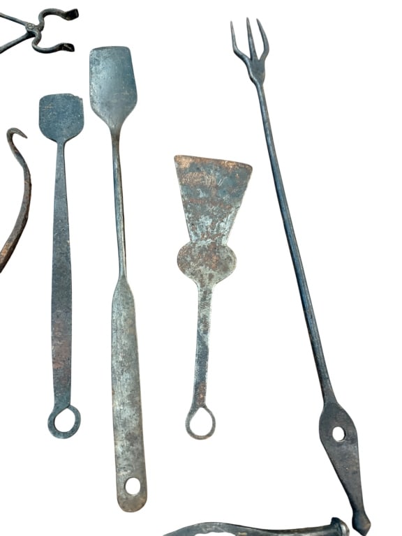 10 Assorted Cooking/Fireplace Tools - 2