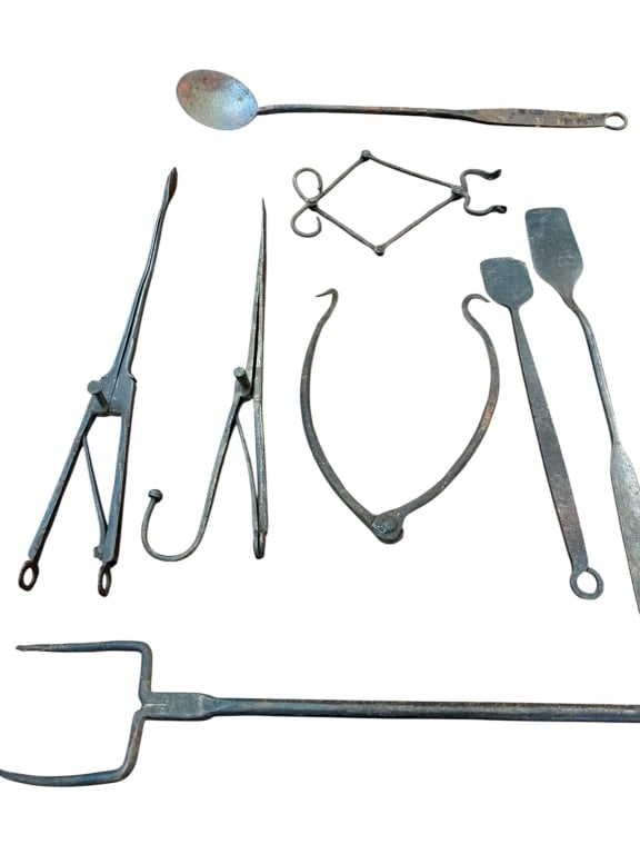 10 Assorted Cooking/Fireplace Tools - 3