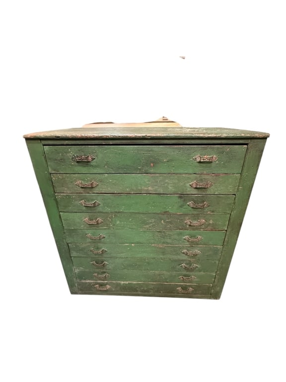 Antique Machinists Tool Chest (1 of 7)