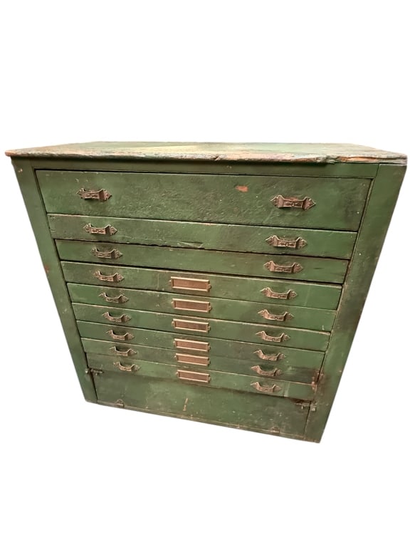 Antique Machinists Tool Chest (1 of 5)