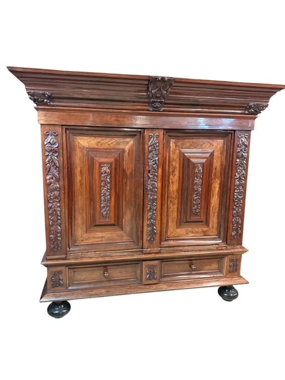 Antique Dutch Kas Armoire (1 of 4)