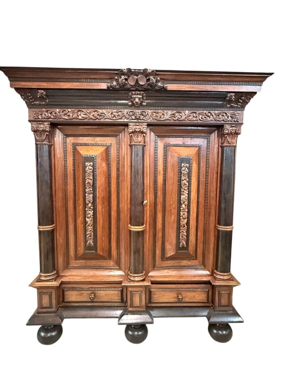 Antique Dutch Kas Armoire (1 of 7)