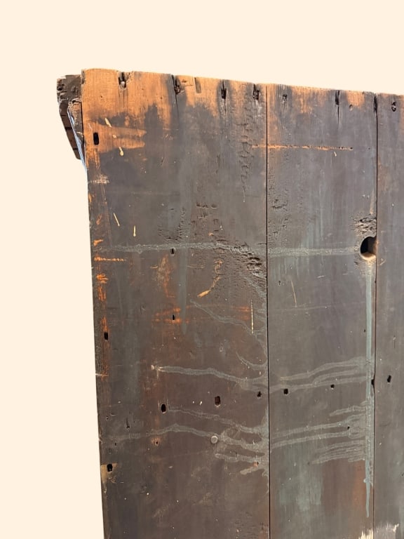 Yellow Pine Step-Back Cupboard - 4